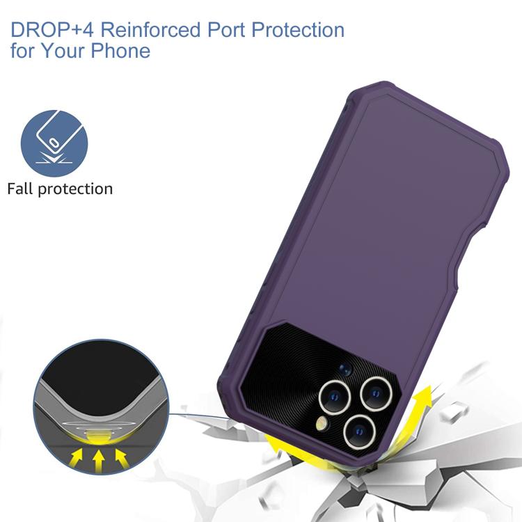 For iPhone 16 Pro Max PC Hybrid TPU MagSafe Phone Case