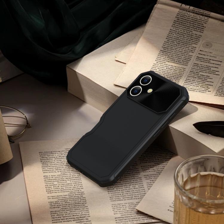 For iPhone 16 Plus PC Hybrid TPU MagSafe Phone Case