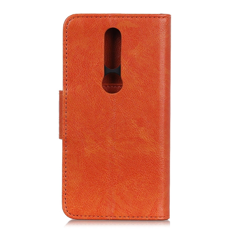 For Sharp  Aquos V / SH-C02 Nappa Texture Horizontal Flip Leather Case with Holder & Card Slots & Wallet