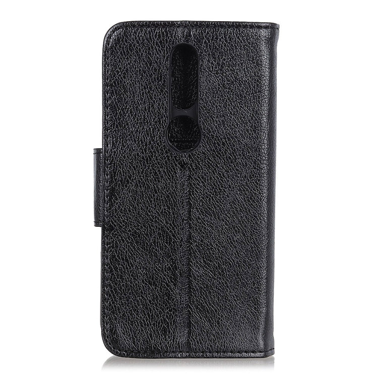 For Sharp  Aquos V / SH-C02 Nappa Texture Horizontal Flip Leather Case with Holder & Card Slots & Wallet