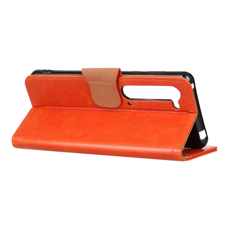 For Sharp  Aquos R5G Nappa Texture Horizontal Flip Leather Case with Holder & Card Slots & Wallet