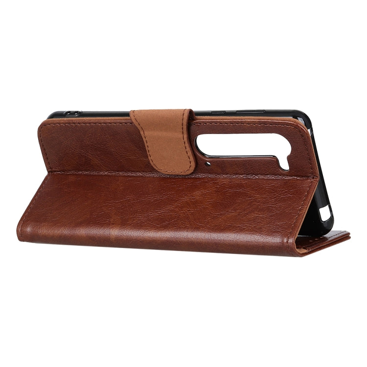 For Sharp  Aquos R5G Nappa Texture Horizontal Flip Leather Case with Holder & Card Slots & Wallet