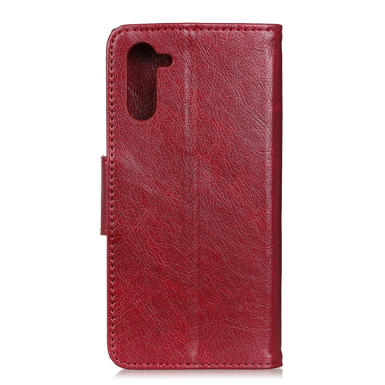 For Sharp  SENIOR Nappa Texture Horizontal Flip Leather Case with Holder & Card Slots & Wallet