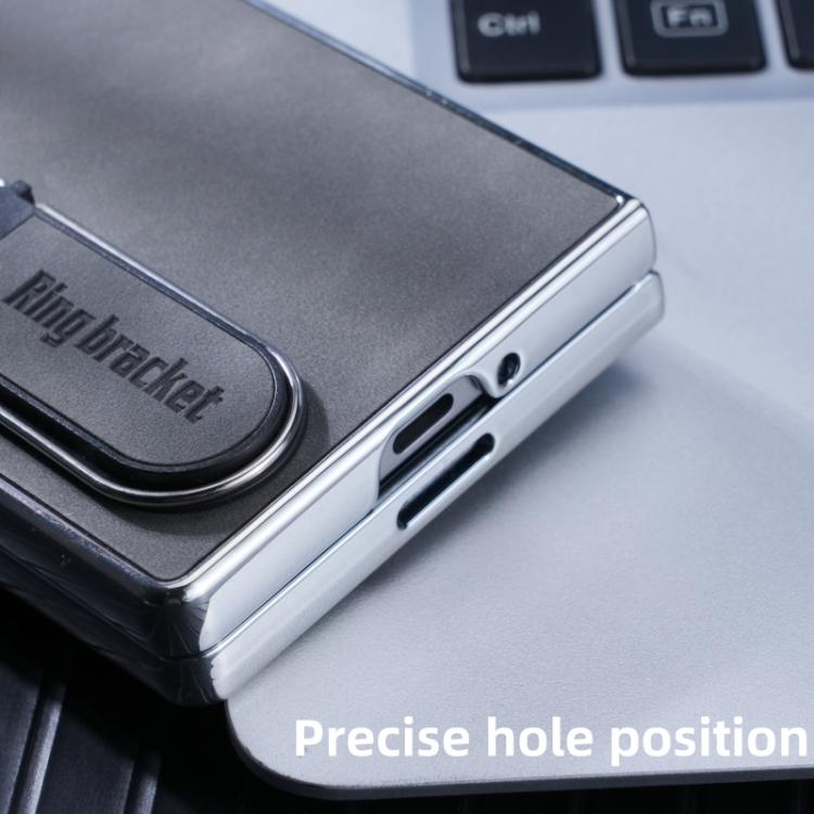 For Samsung Galaxy Z Fold5 Invisible Stand Design Fold Phone Case