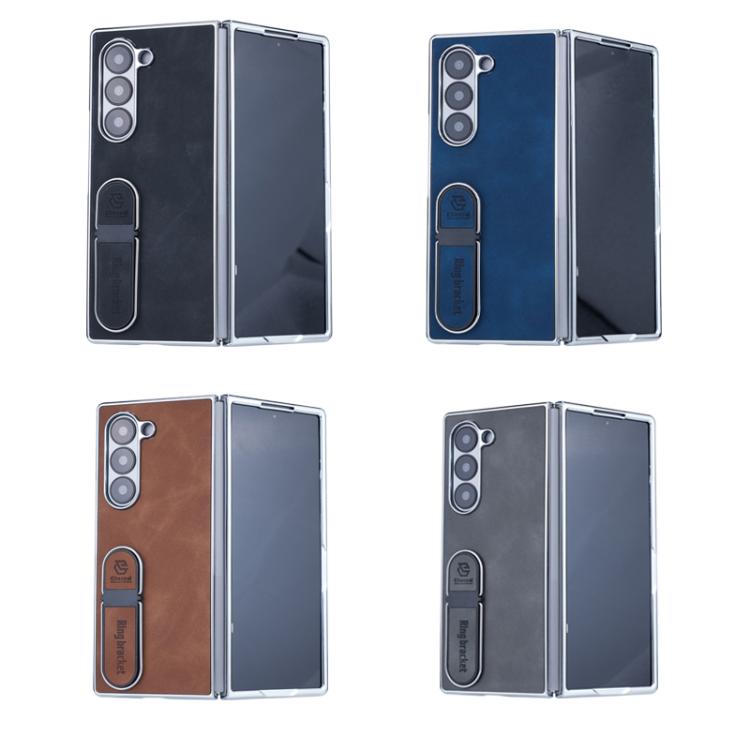 For Samsung Galaxy Z Fold5 Invisible Stand Design Fold Phone Case