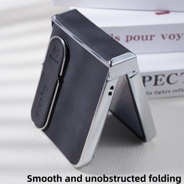 For Samsung Galaxy Z Flip5 Invisible Stand Design Fold Phone Case