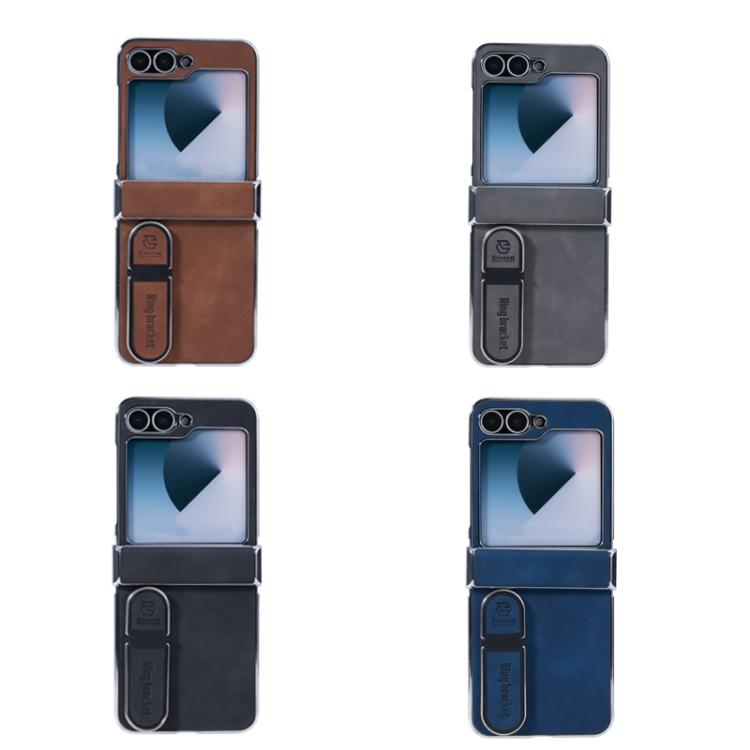 For Samsung Galaxy Z Flip5 Invisible Stand Design Fold Phone Case