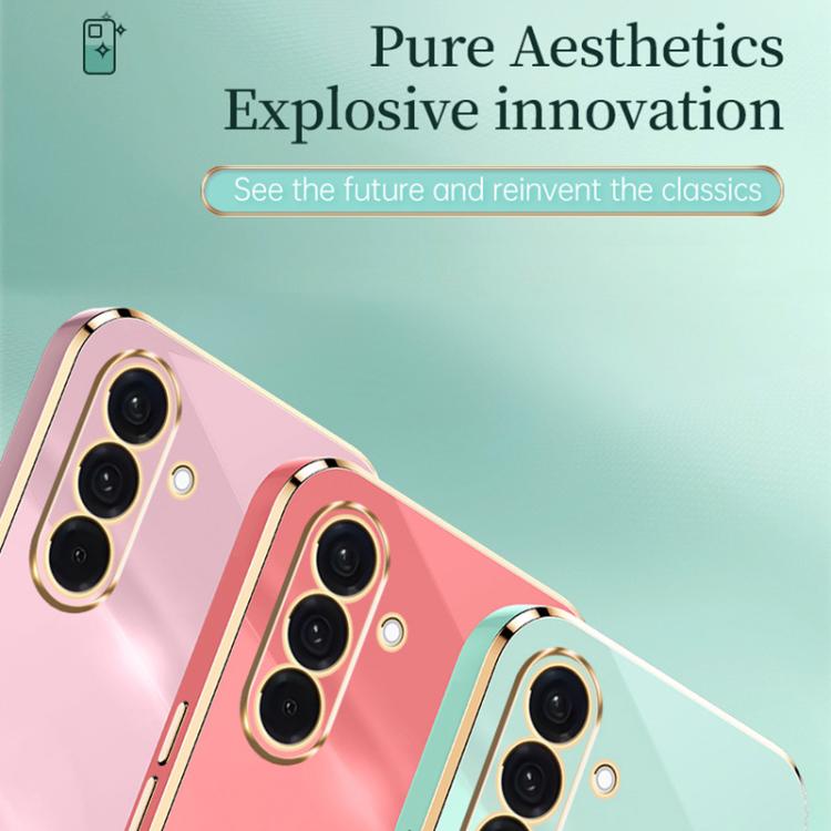 For Samsung Galaxy A36 5G XINLI Straight Edge 6D Electroplate TPU Phone Case