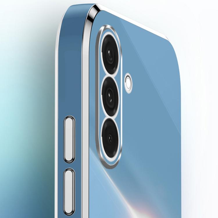 For Samsung Galaxy A36 5G XINLI Straight Edge 6D Electroplate TPU Phone Case