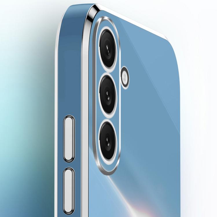For Galaxy A37 5G XINLI Straight Edge 6D Electroplate TPU Phone Case