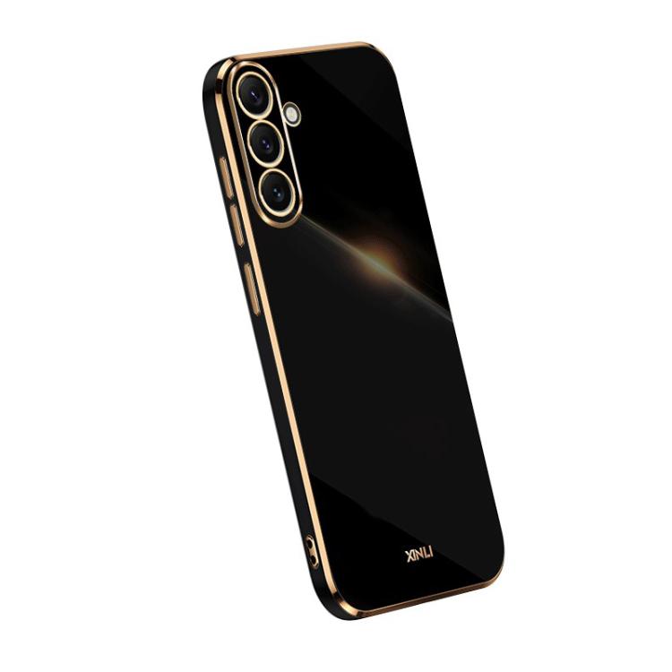 For Galaxy A37 5G XINLI Straight Edge 6D Electroplate TPU Phone Case