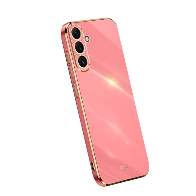 For Galaxy A57 5G XINLI Straight Edge 6D Electroplate TPU Phone Case