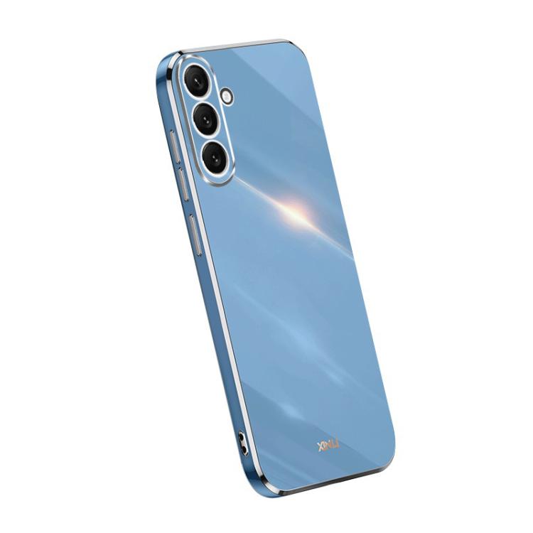 For Galaxy A57 5G XINLI Straight Edge 6D Electroplate TPU Phone Case
