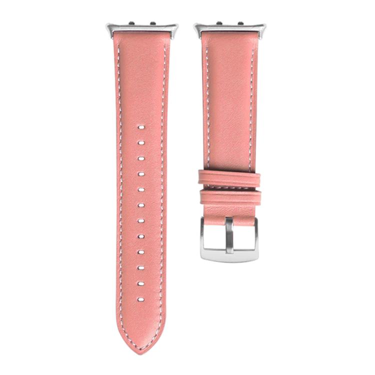 For Honor Watch 5 Pointed Tail Genuine Leather Watch Band