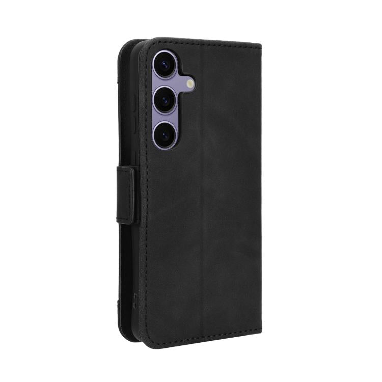 For Samsung Galaxy S24 FE 5G Skin Feel Calf Texture Card Slots Leather Phone Case