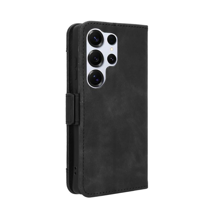 For Samsung Galaxy S25 Ultra 5G Skin Feel Calf Texture Card Slots Leather Phone Case