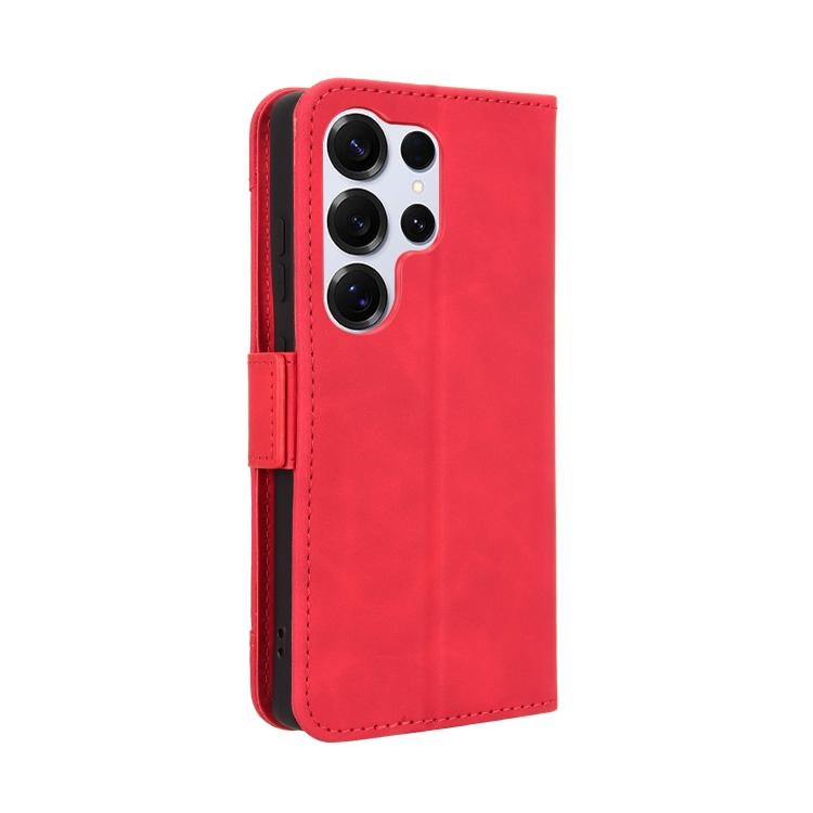 For Samsung Galaxy S25 Ultra 5G Skin Feel Calf Texture Card Slots Leather Phone Case