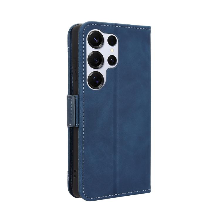 For Samsung Galaxy S25 Ultra 5G Skin Feel Calf Texture Card Slots Leather Phone Case