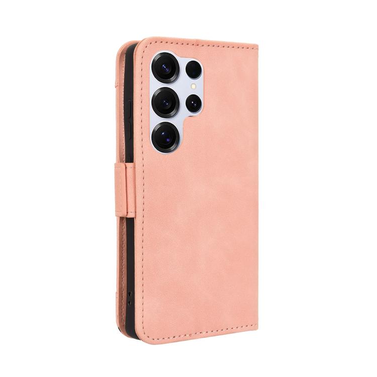For Samsung Galaxy S26 Ultra 5G Skin Feel Calf Texture Card Slots Leather Phone Case