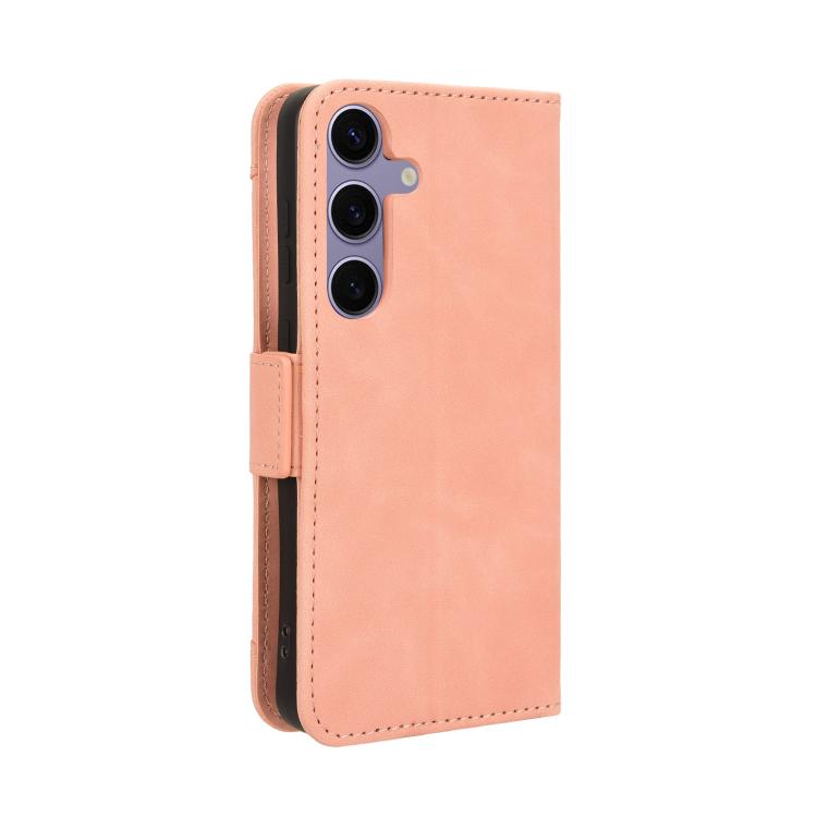 For Samsung Galaxy S26+ 5G Skin Feel Calf Texture Card Slots Leather Phone Case