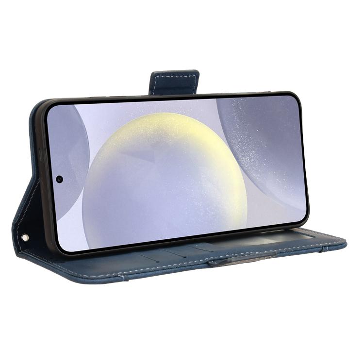For Samsung Galaxy S26+ 5G Skin Feel Calf Texture Card Slots Leather Phone Case