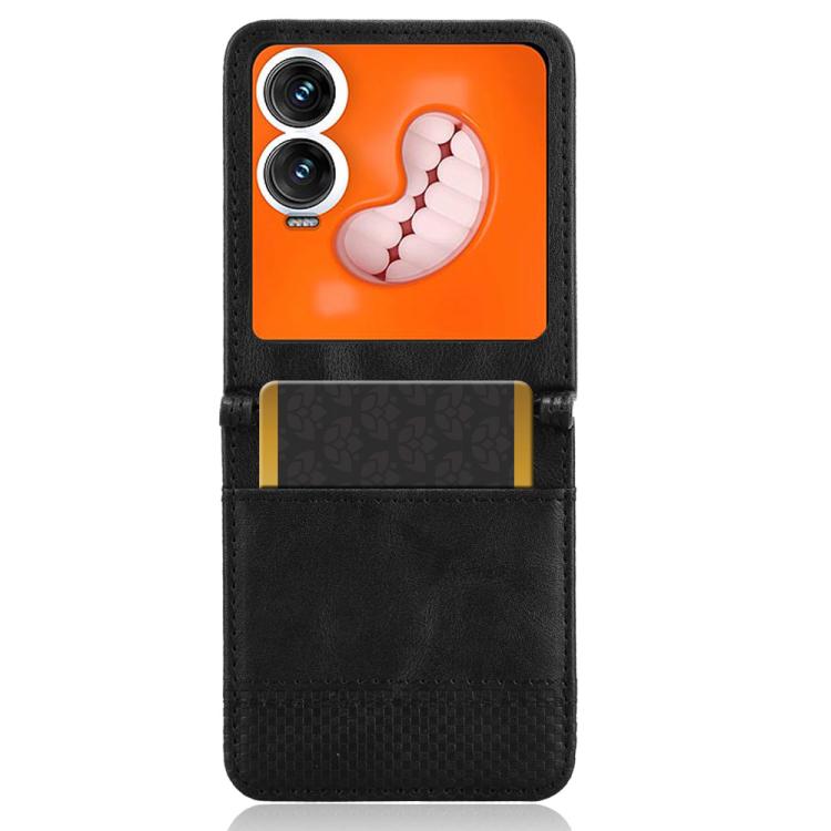 For Infinix Zero Flip Retro Texture Leather Phone Case
