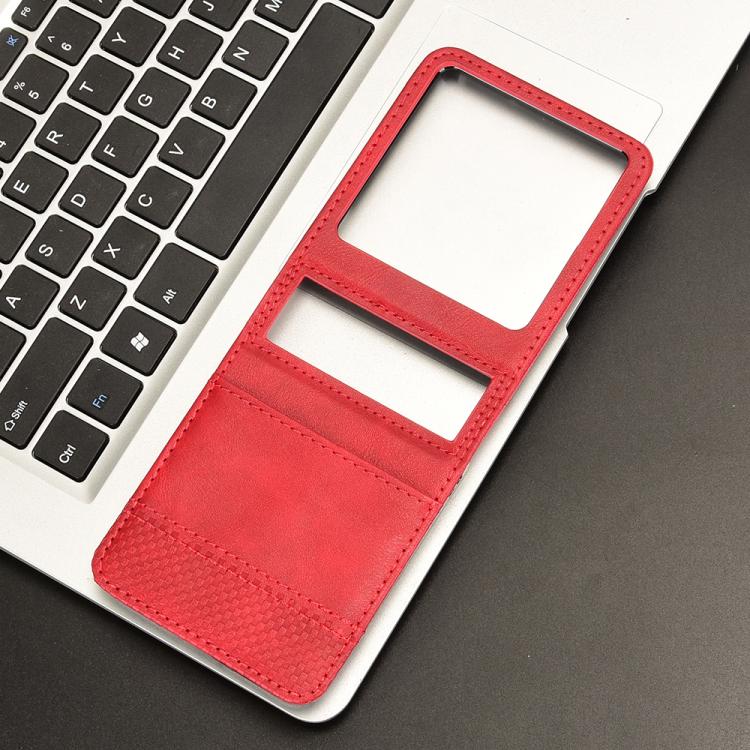 For Infinix Zero Flip Retro Texture Leather Phone Case