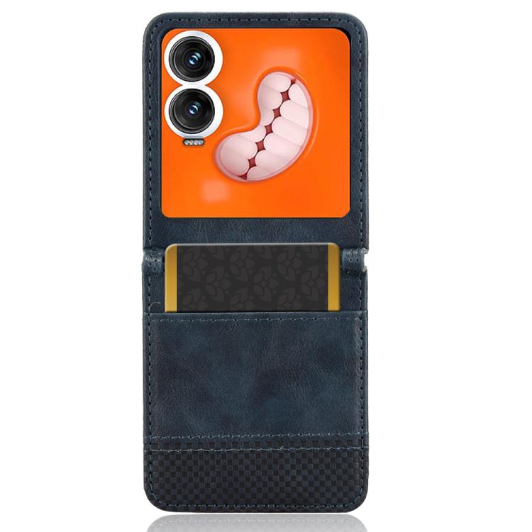 For Infinix Zero Flip Retro Texture Leather Phone Case
