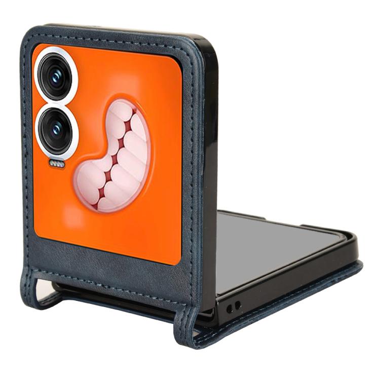For Infinix Zero Flip Retro Texture Leather Phone Case