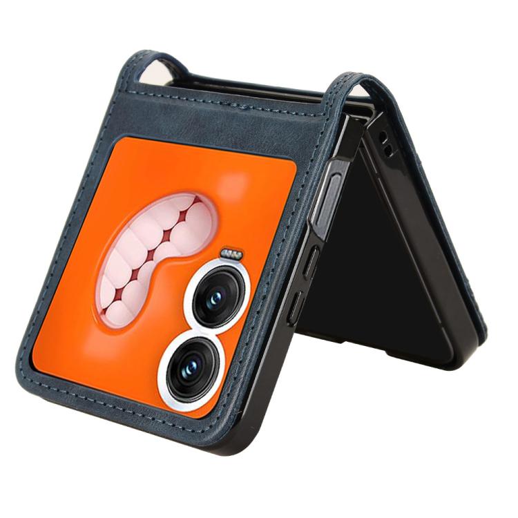 For Infinix Zero Flip Retro Texture Leather Phone Case
