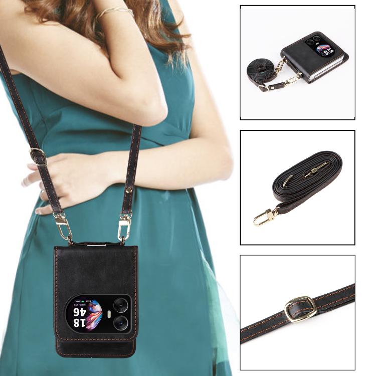 For Blackview Hero 10 Crossbody Card Bag PU Folding Phone Case