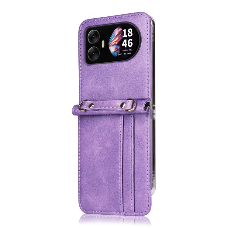 For Blackview Hero 10 Crossbody Card Bag PU Folding Phone Case