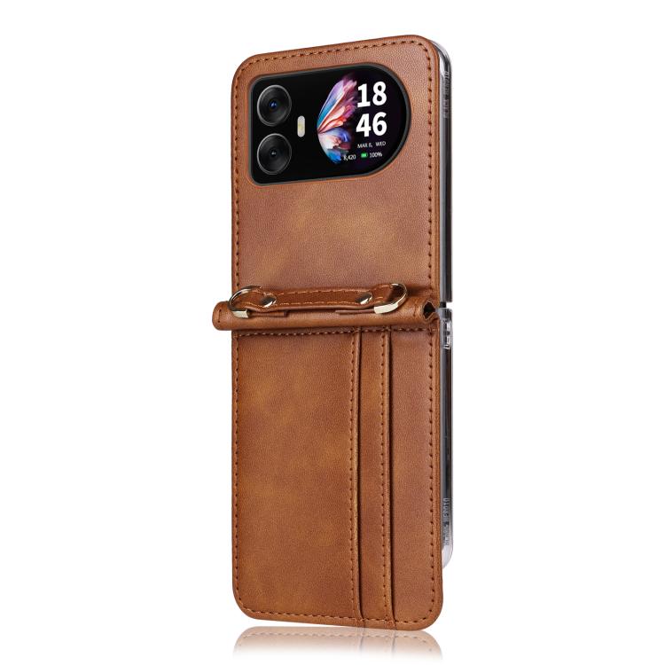 For Blackview Hero 10 Crossbody Card Bag PU Folding Phone Case