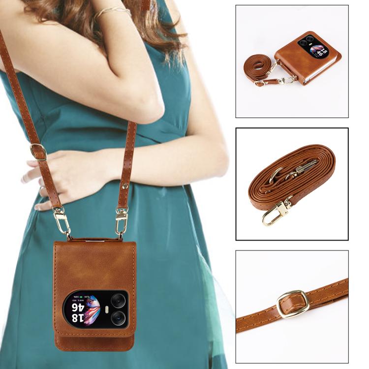 For Blackview Hero 10 Crossbody Card Bag PU Folding Phone Case