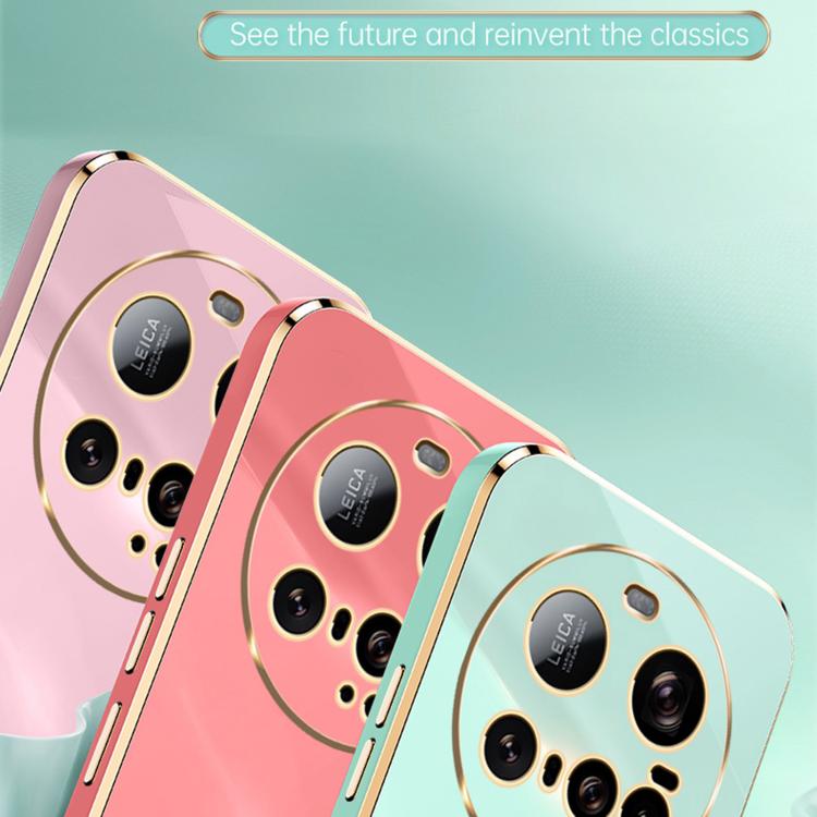 For Xiaomi 15 Ultra XINLI Straight Edge 6D Electroplate TPU Phone Case with Ring Holder