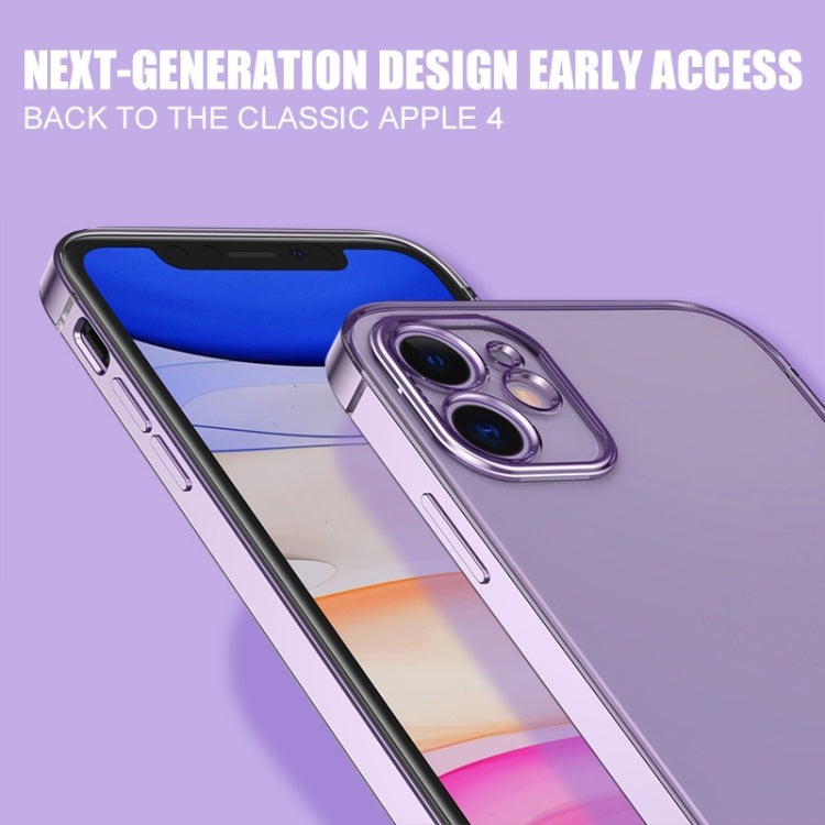 For iPhone 11 Pro Magic Cube Plating TPU Protective Case
