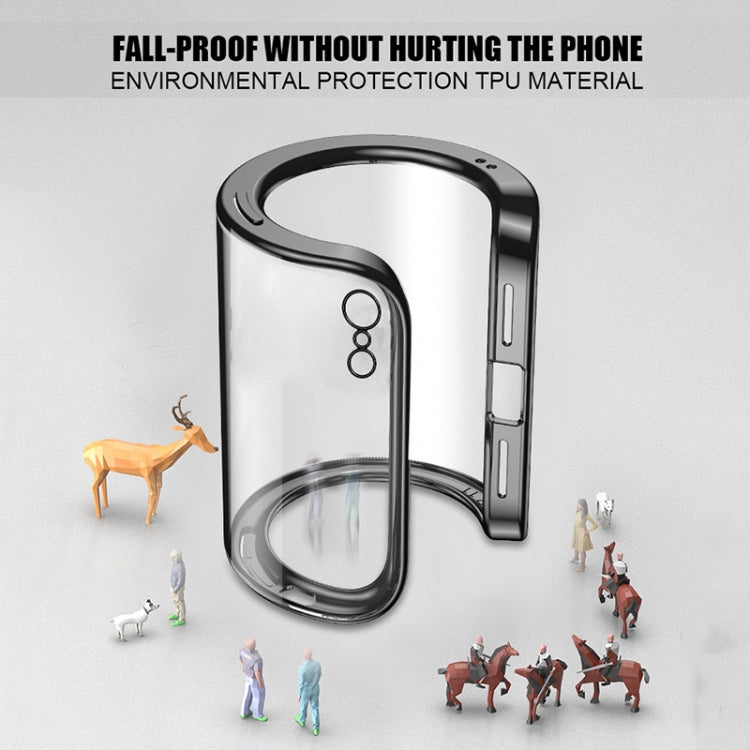 For iPhone 11 Pro Magic Cube Plating TPU Protective Case