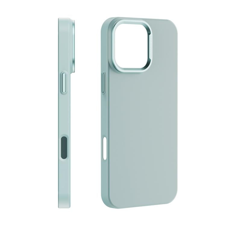 For iPhone 16 Pro Max PC Flocking MagSafe Magnetic Phone Case