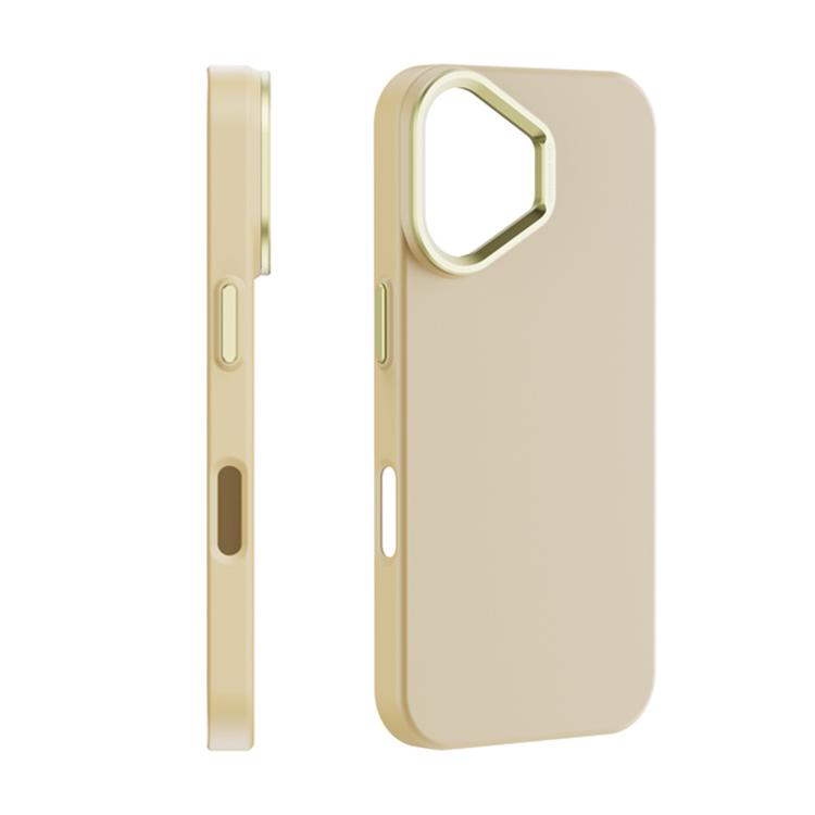 For iPhone 16 PC Flocking MagSafe Magnetic Phone Case
