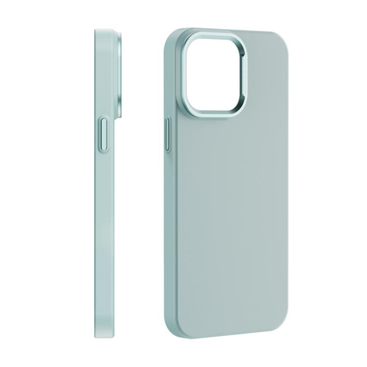 For iPhone 15 PC Flocking MagSafe Magnetic Phone Case