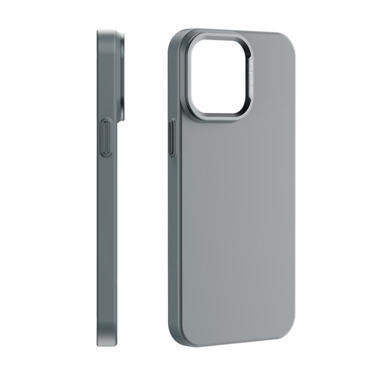 For iPhone 14 Pro PC Flocking MagSafe Magnetic Phone Case