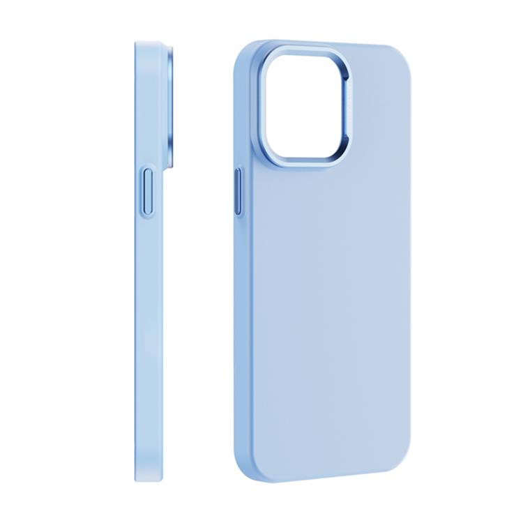 For iPhone 13 Pro Max PC Flocking MagSafe Magnetic Phone Case