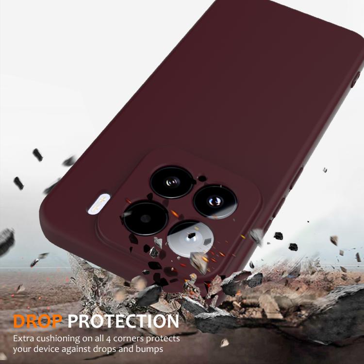 For Xiaomi 15 Shockproof Silicone Magsafe Phone Case