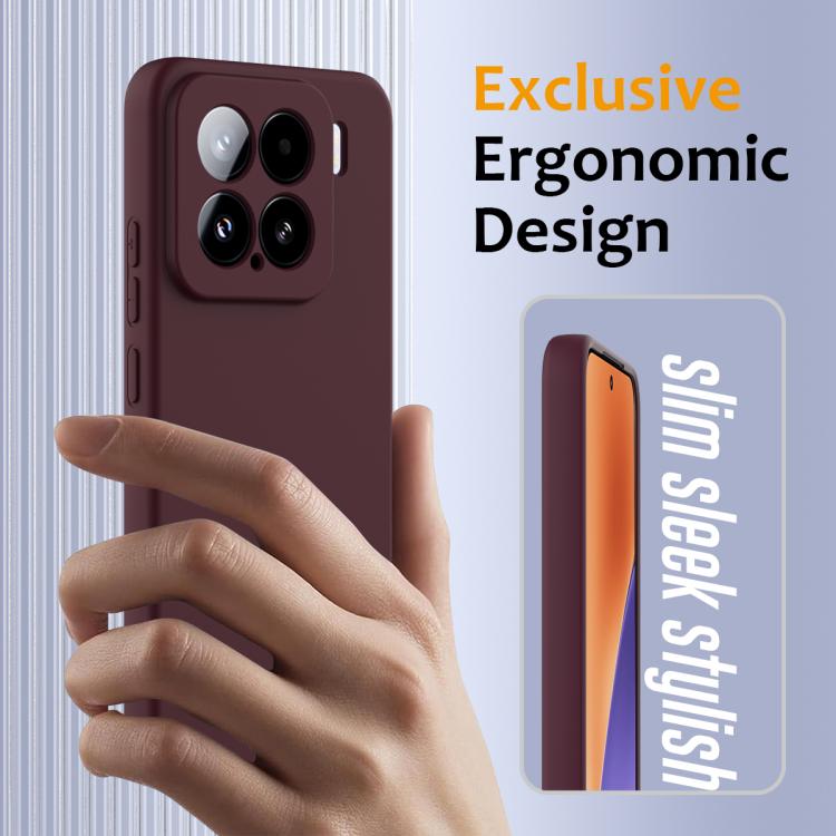 For Xiaomi 15 Shockproof Silicone Magsafe Phone Case