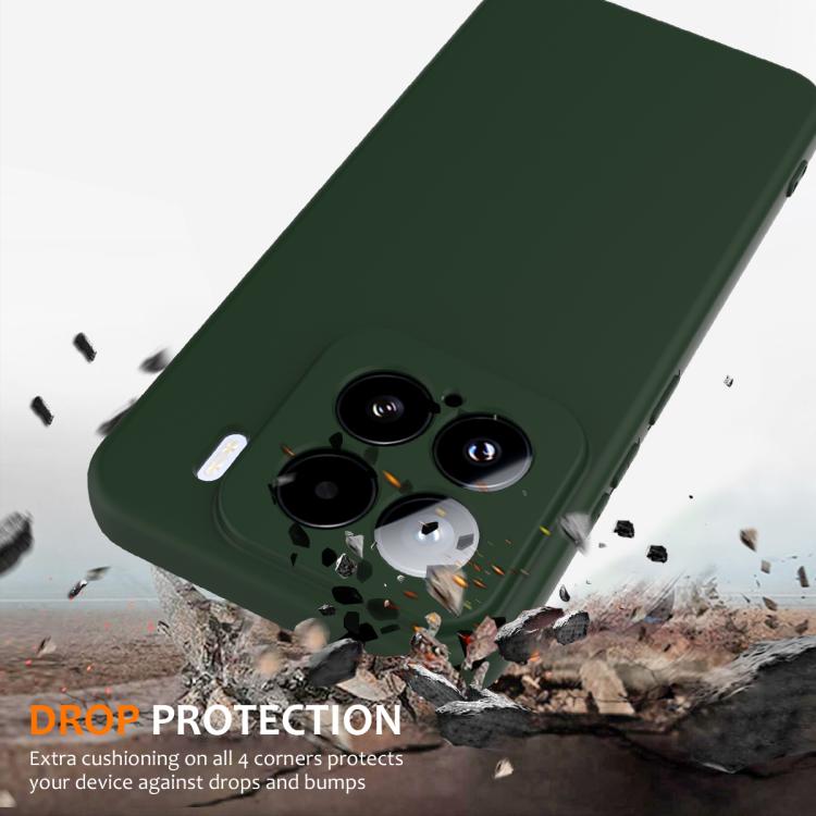 For Xiaomi 15 Shockproof Silicone Magsafe Phone Case