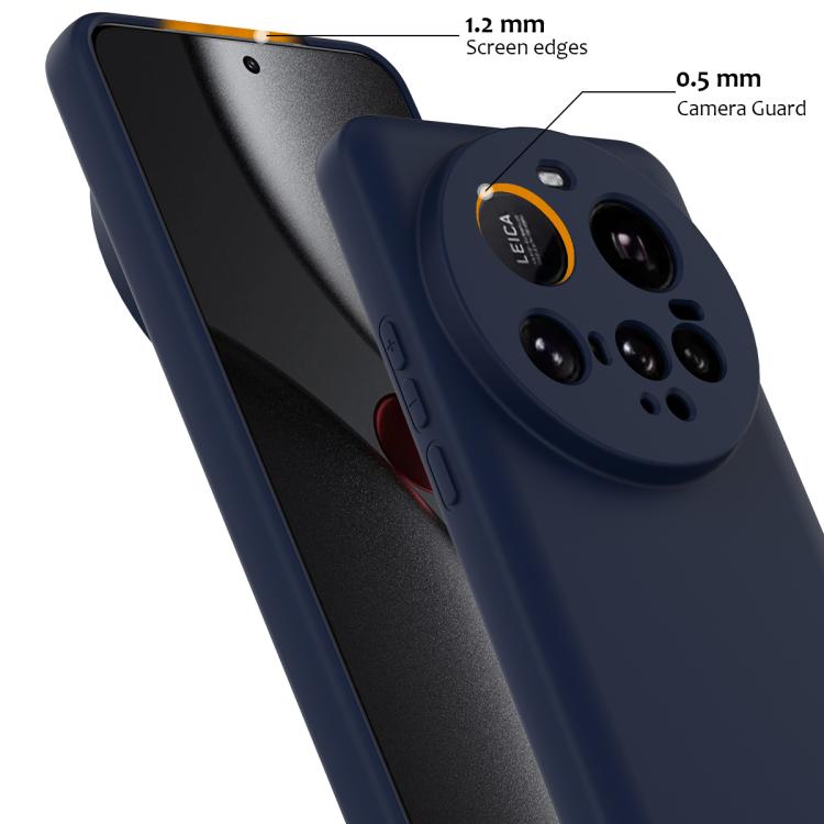 For Xiaomi 15 Ultra Shockproof Silicone Magsafe Phone Case
