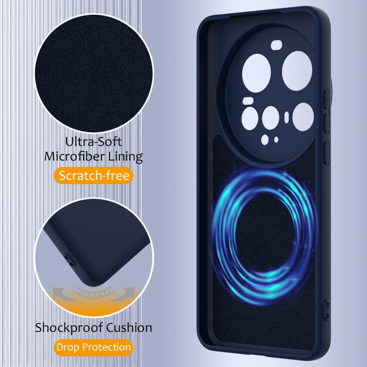 For Xiaomi 15 Ultra Shockproof Silicone Magsafe Phone Case