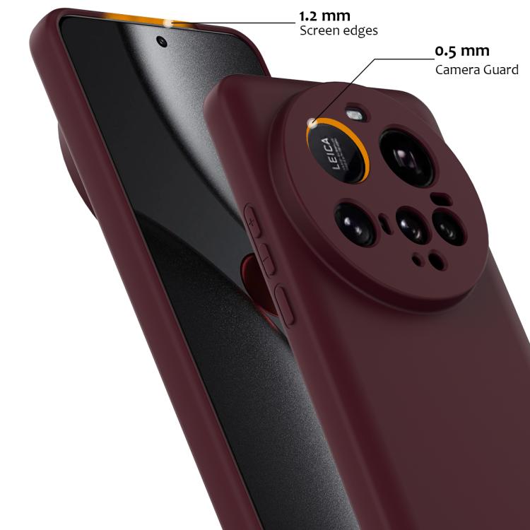 For Xiaomi 15 Ultra Shockproof Silicone Magsafe Phone Case