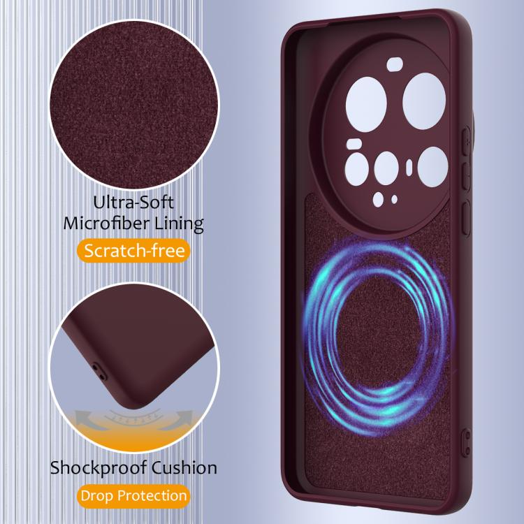 For Xiaomi 15 Ultra Shockproof Silicone Magsafe Phone Case