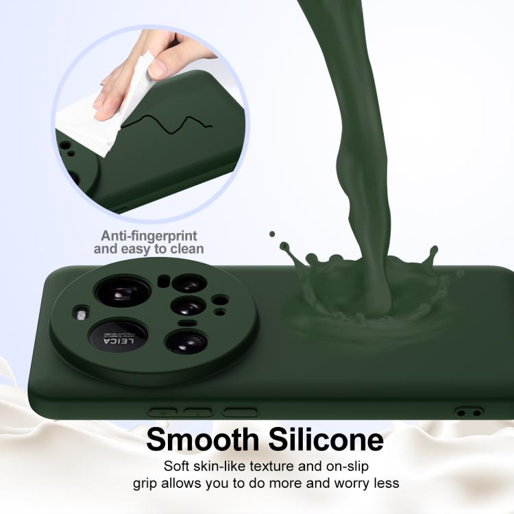 For Xiaomi 15 Ultra Shockproof Silicone Magsafe Phone Case
